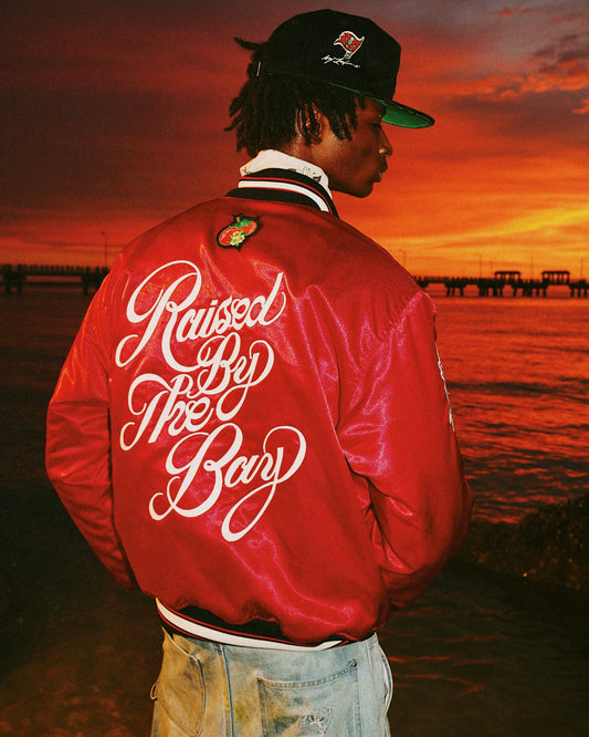 Buccaneers RBTB Red Satin Jacket