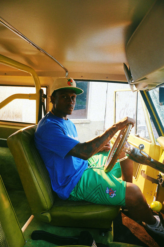 UF Albert Green Mesh Shorts
