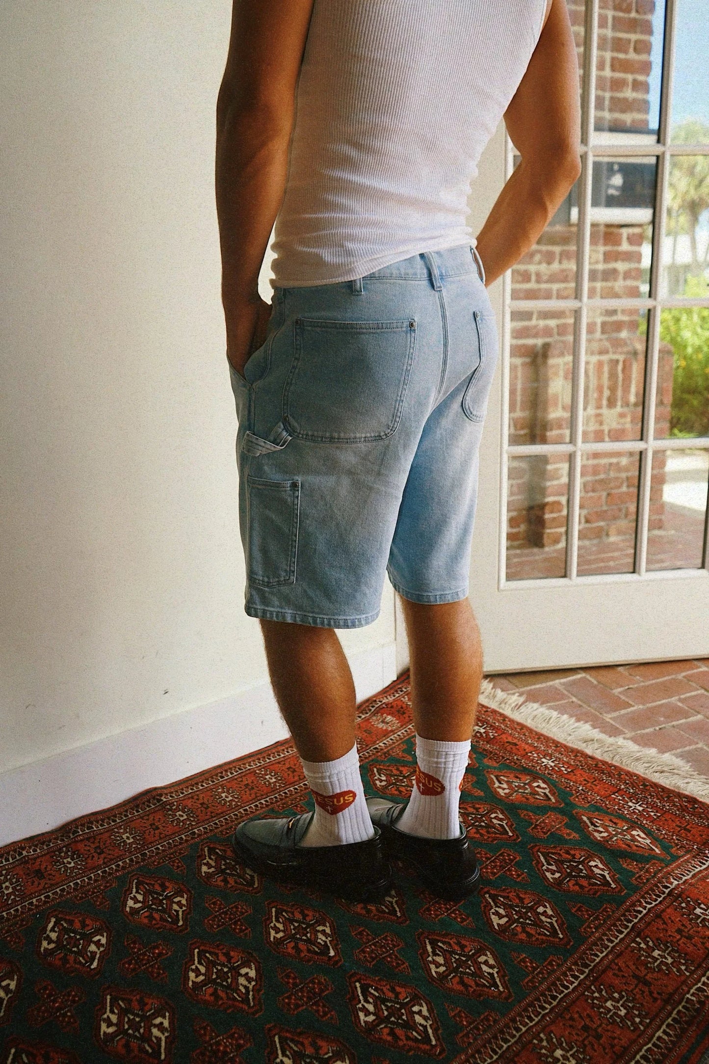 Lafavre Light Wash Jorts
