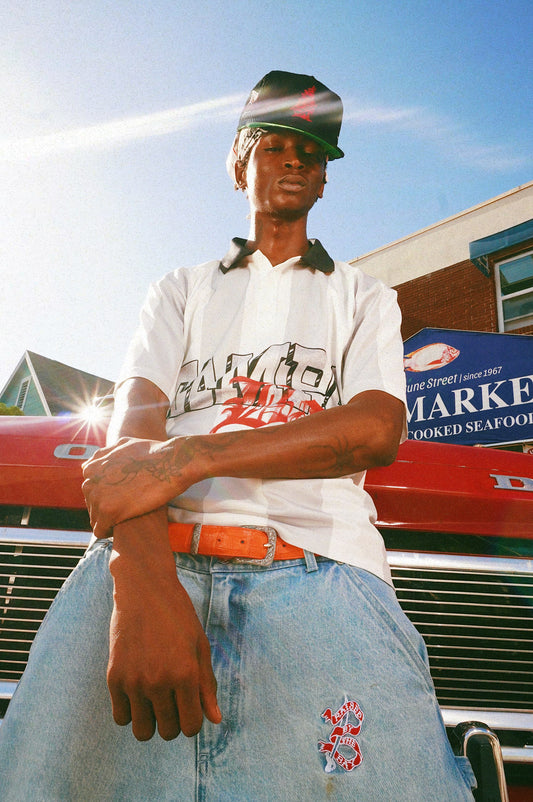 Bucs Orange Gator & Diamondback Skin Belt