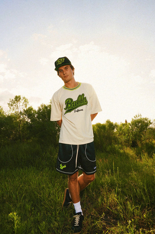 USF Ribbed Collar Tee
