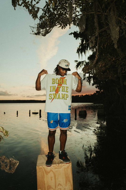 Gatorade "Born in the Swamp" White T