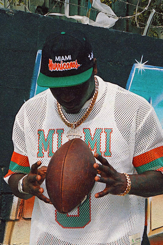 Miami Hurricanes Green Visor