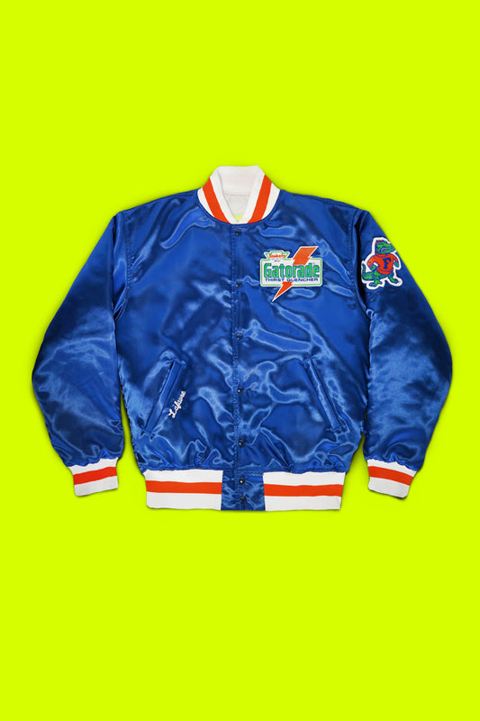 Gatorade Blue Satin Jacket