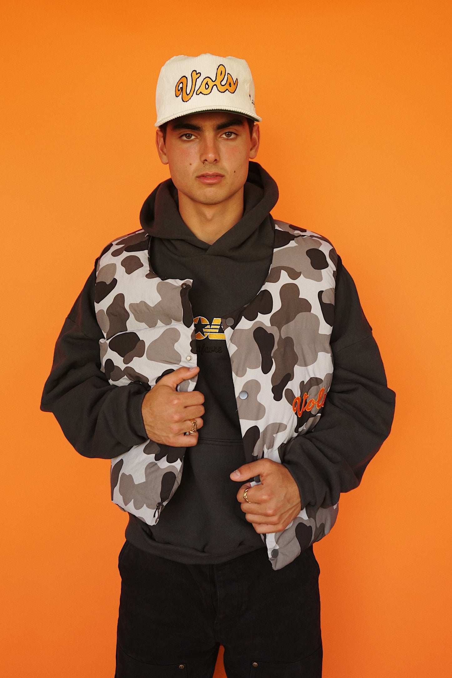 Tennessee Vols Script Camo Vest