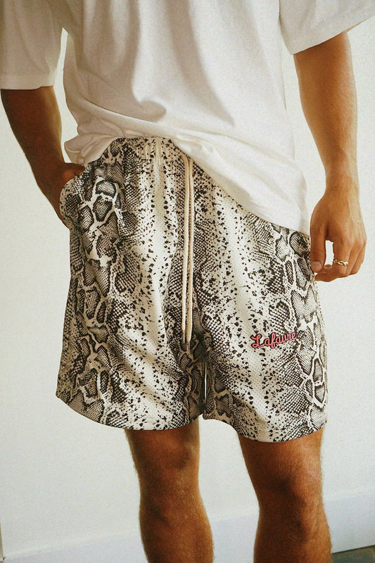 Snake Mesh Shorts