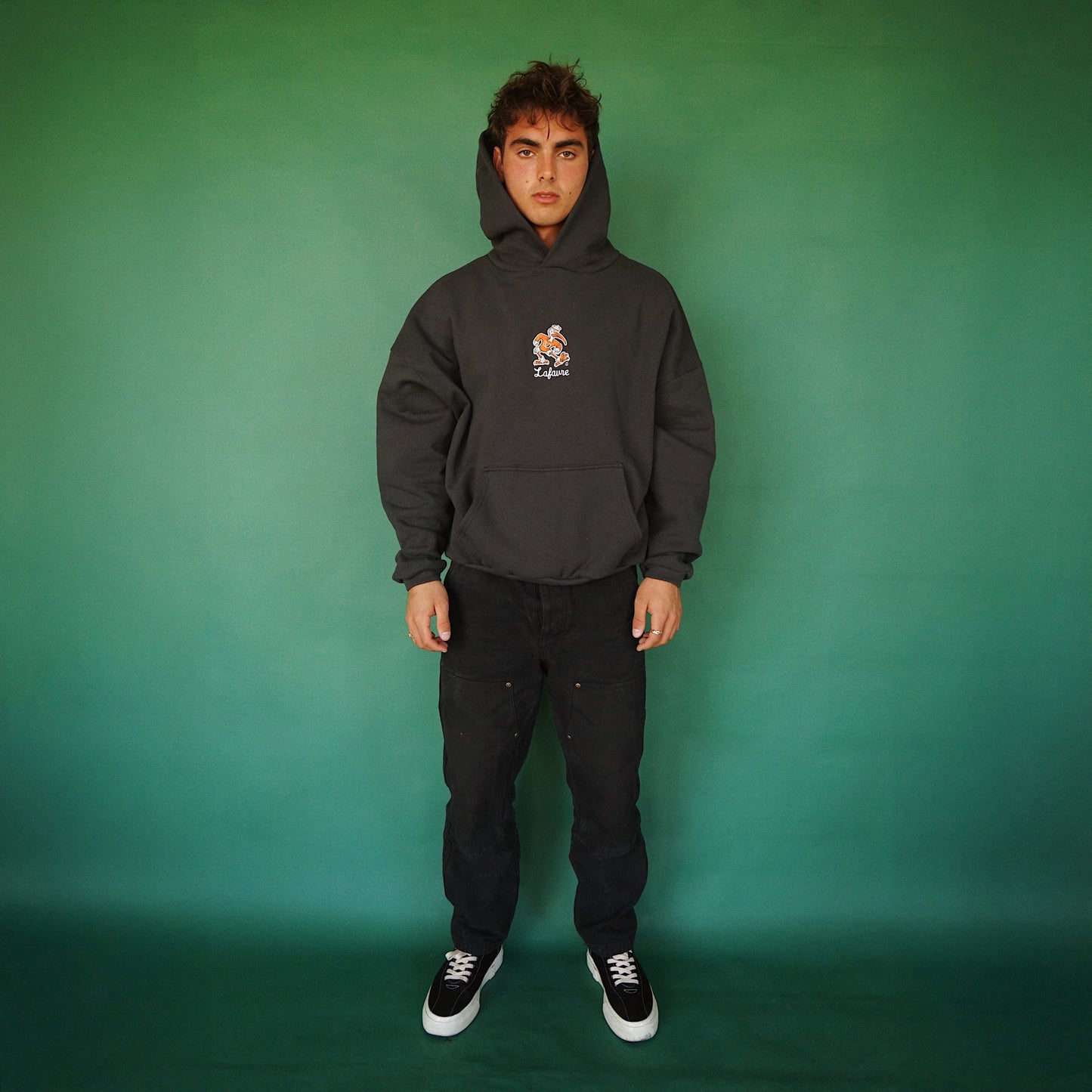 Sebastian Shadow Black Hoodie