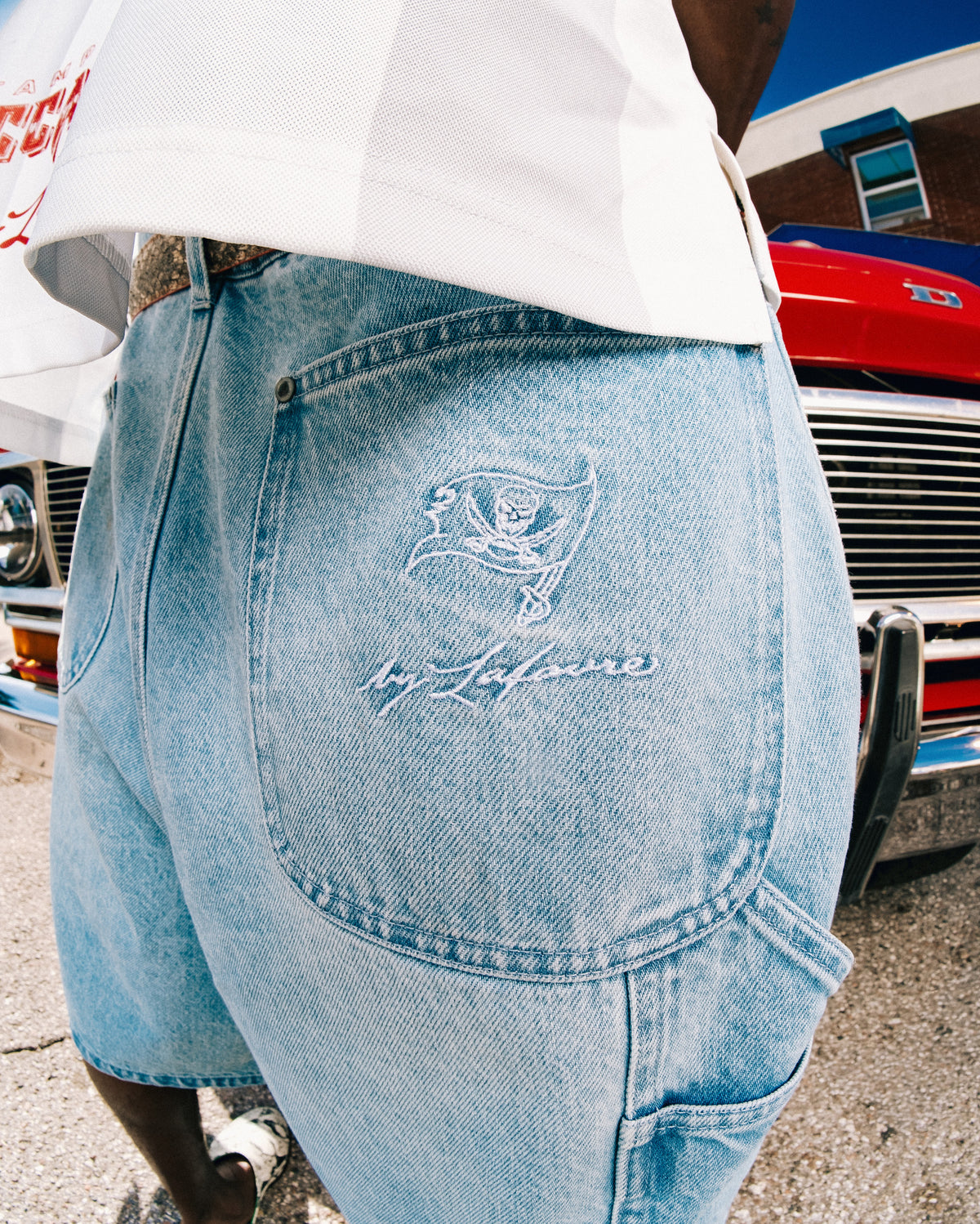 Tampa Bay Buccaneers RBTB Jorts