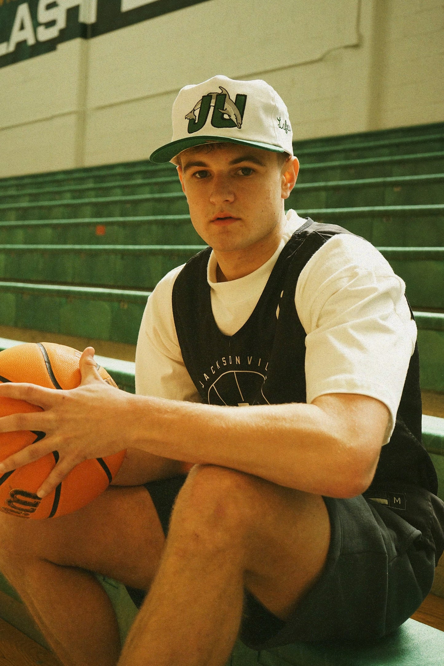 White JU Snapback