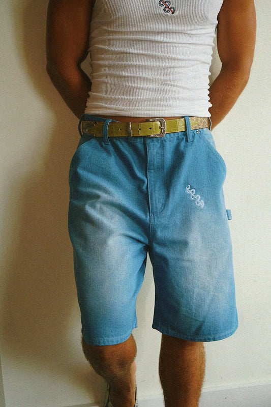 Lafavre Medium Wash Jorts