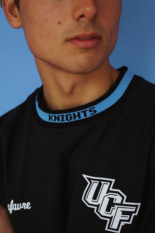 Knights Ribbed Collar Tee