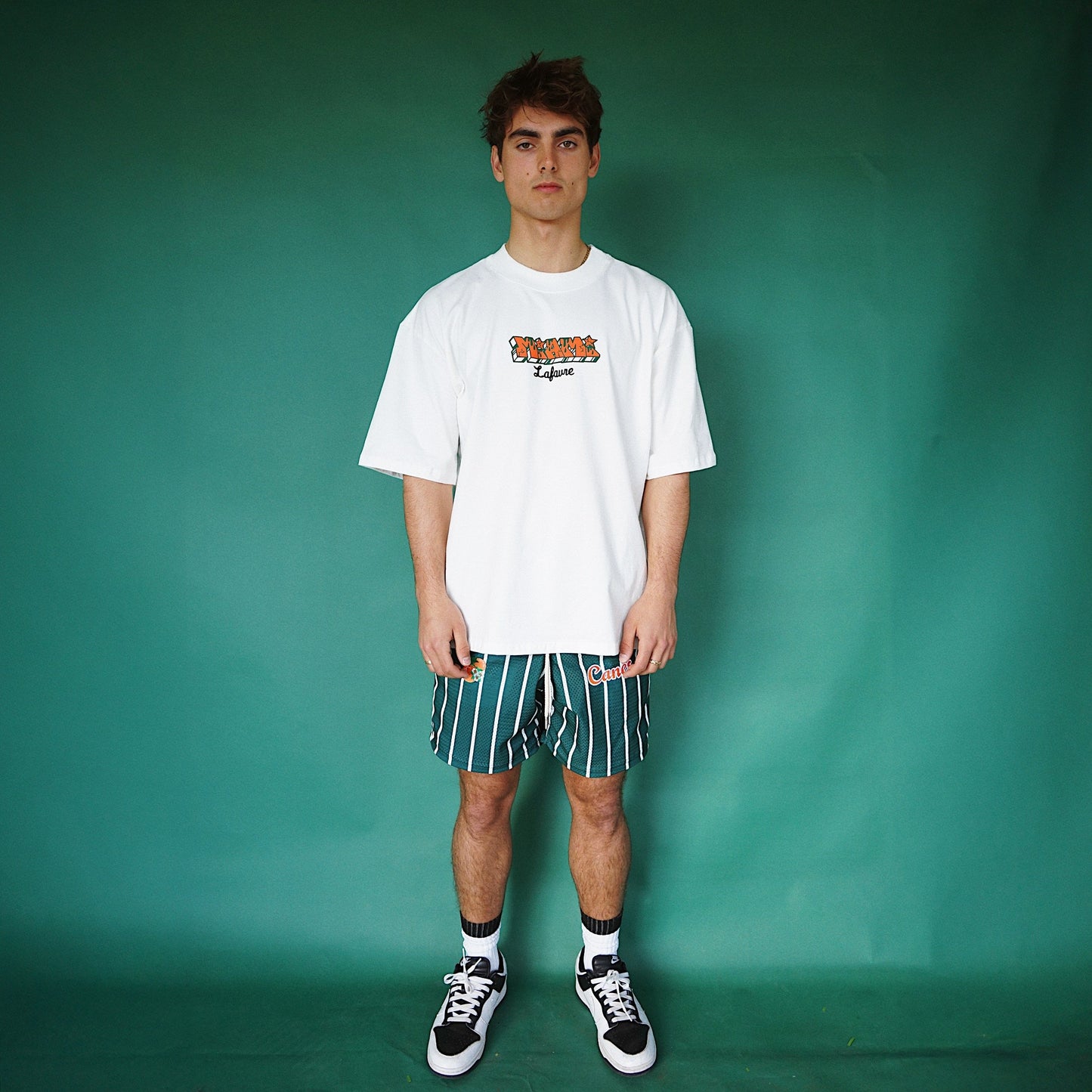 Miami Graffiti Tee White