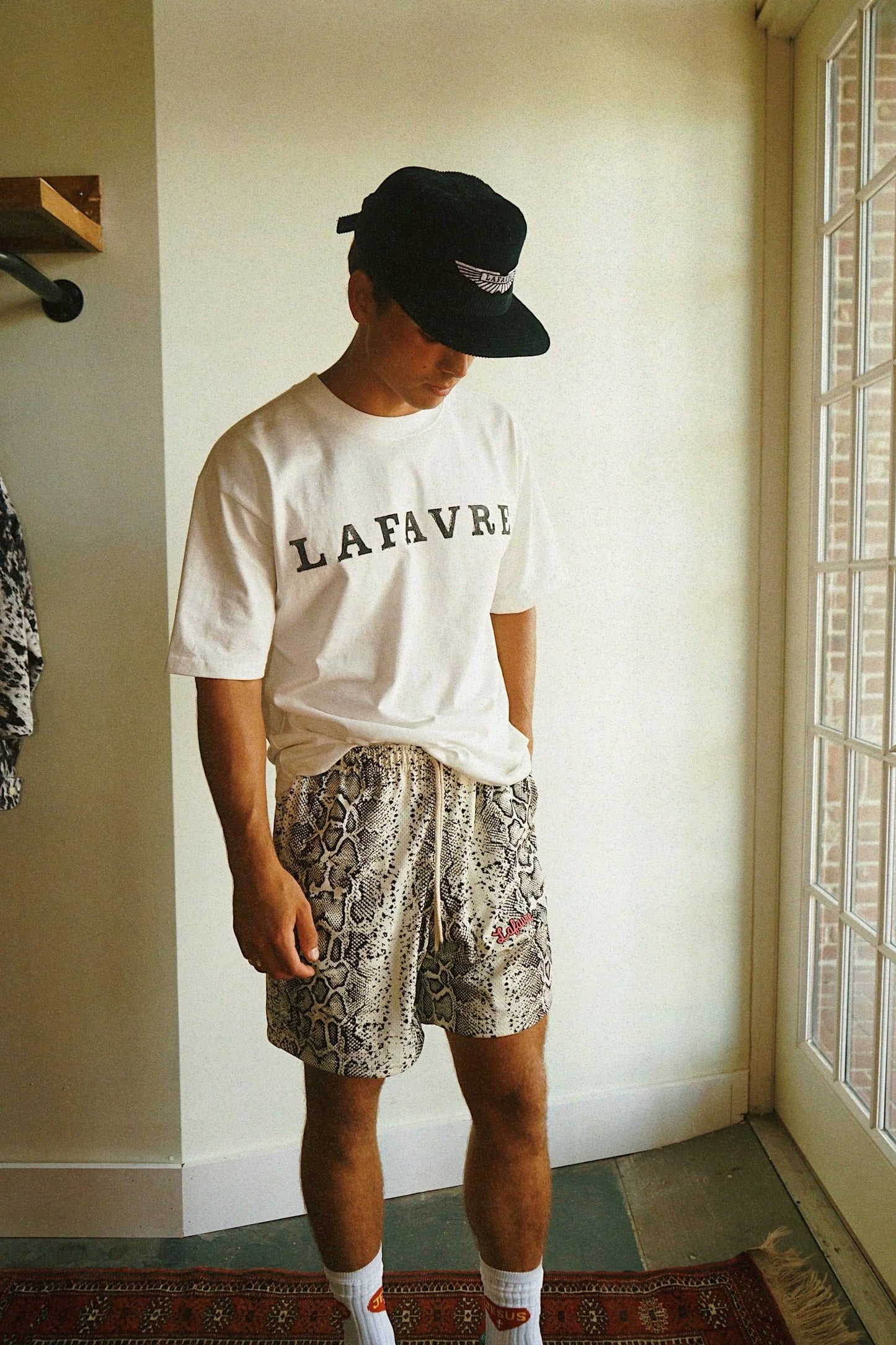 Snake Mesh Shorts