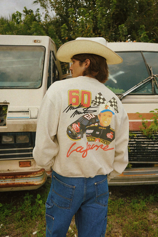 Mark Martin x Winn-Dixie Gray Crewneck