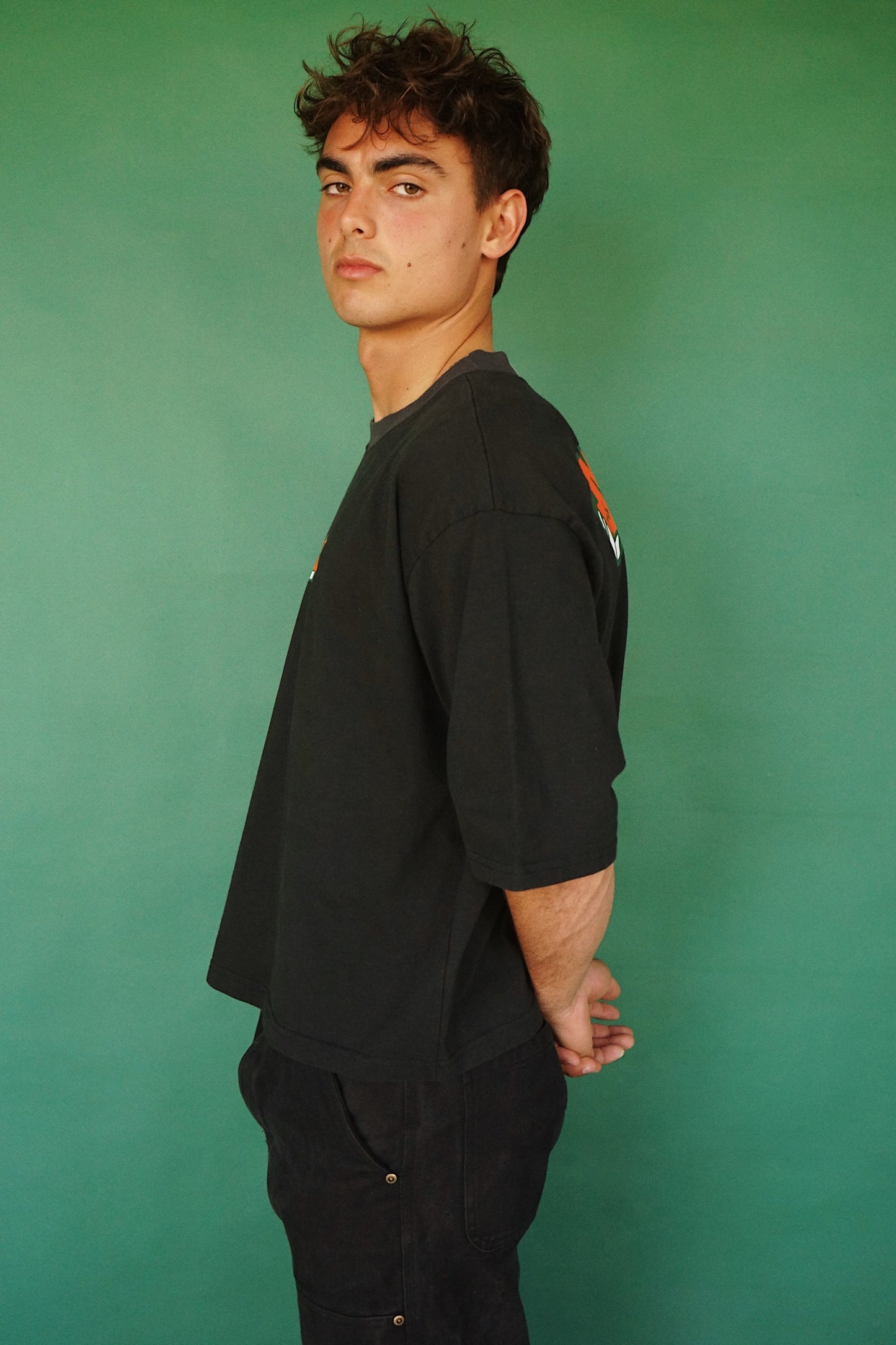 Miami Graffiti Tee Black