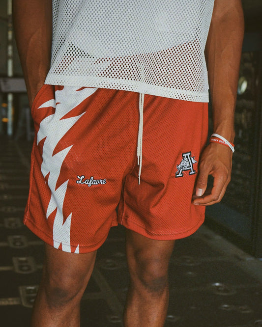 Vaut Razorbacks Mesh Shorts