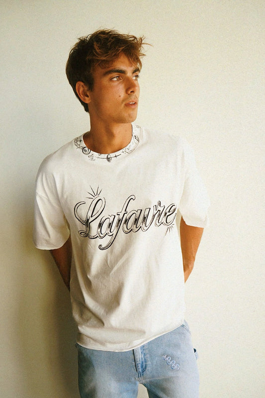 Lafavre Chrome Collar Tee