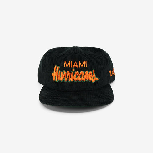 UM Hurricanes Trucker Black