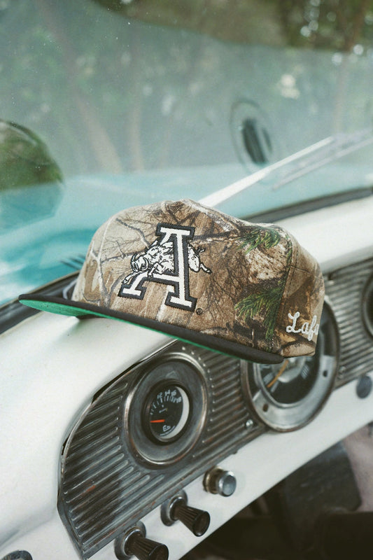 Vault Razorbacks Camo Trucker