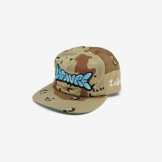 Baby Blue Camo Trucker