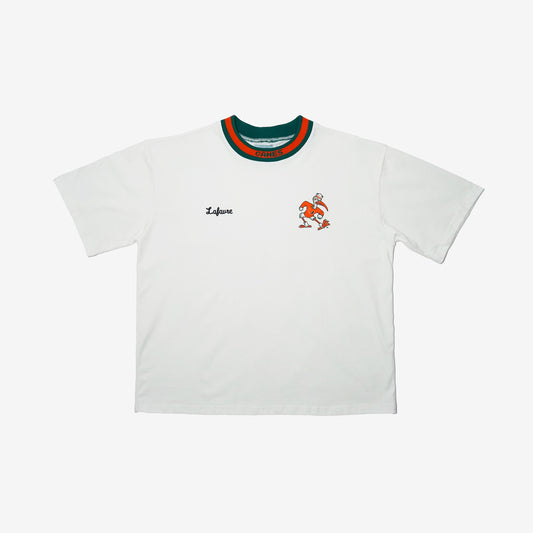 Canes Ribbed Collar Tee