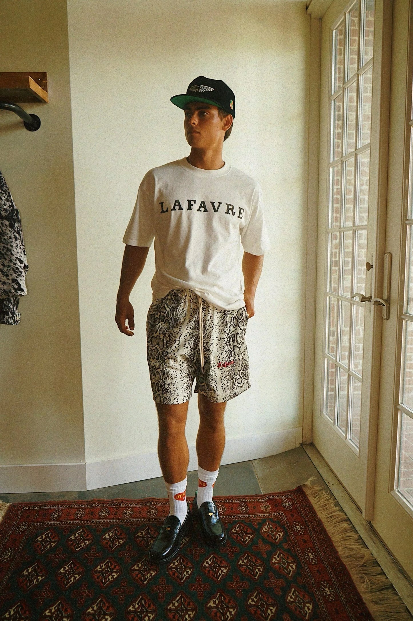 Snake Mesh Shorts