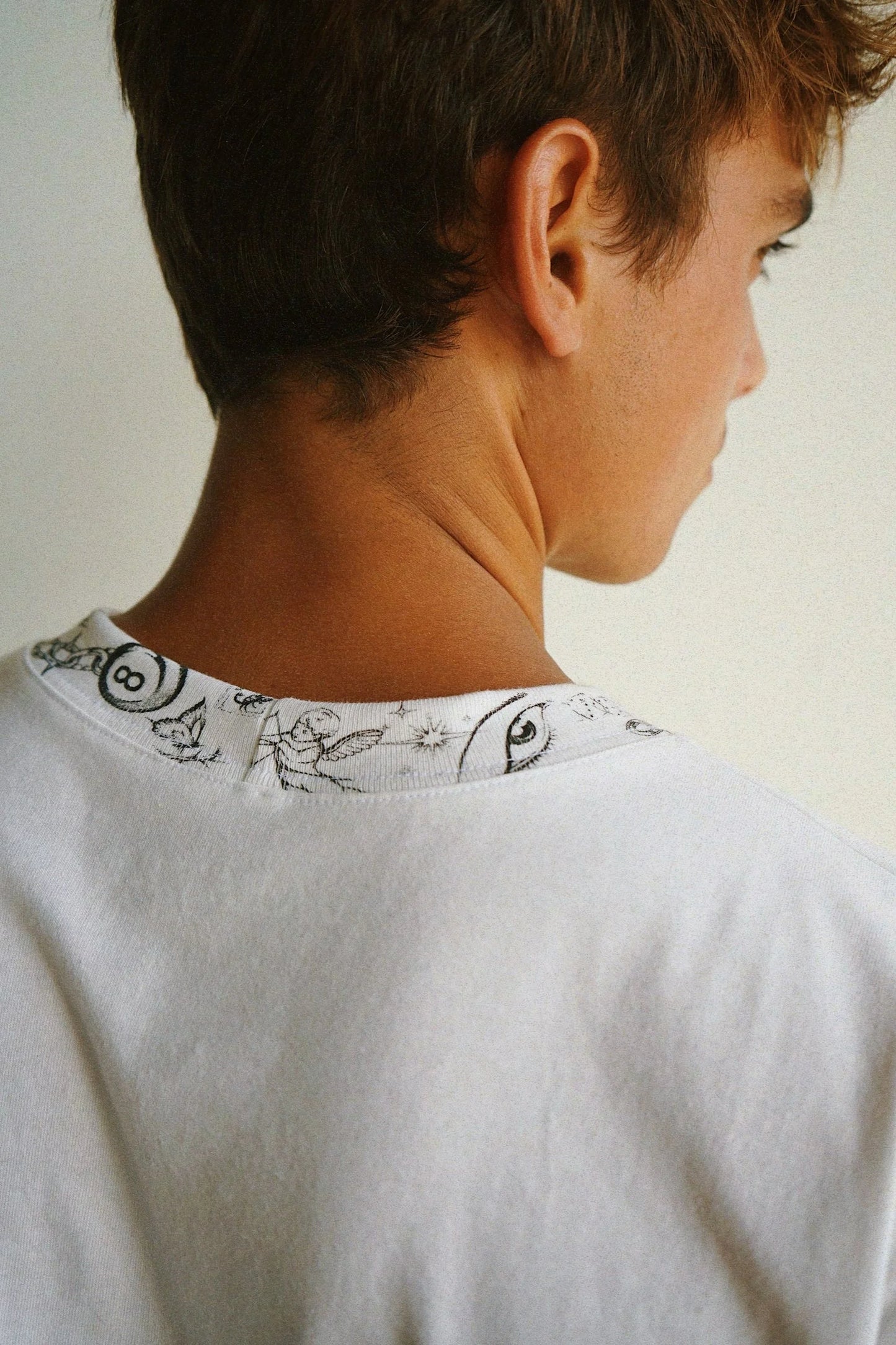 Lafavre Chrome Collar Tee