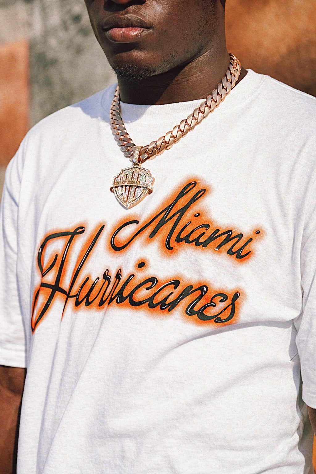 Miami Hurricanes Airbrush Tee