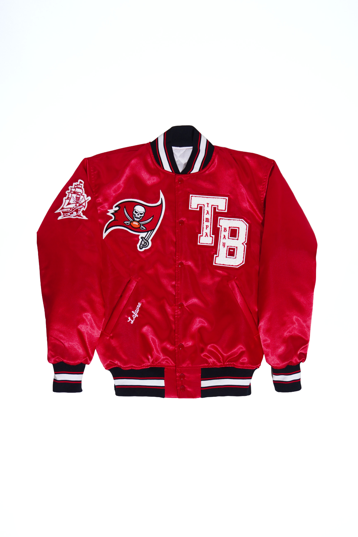 Buccaneers RBTB Red Satin Jacket