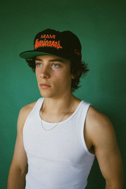 UM Hurricanes Trucker Black