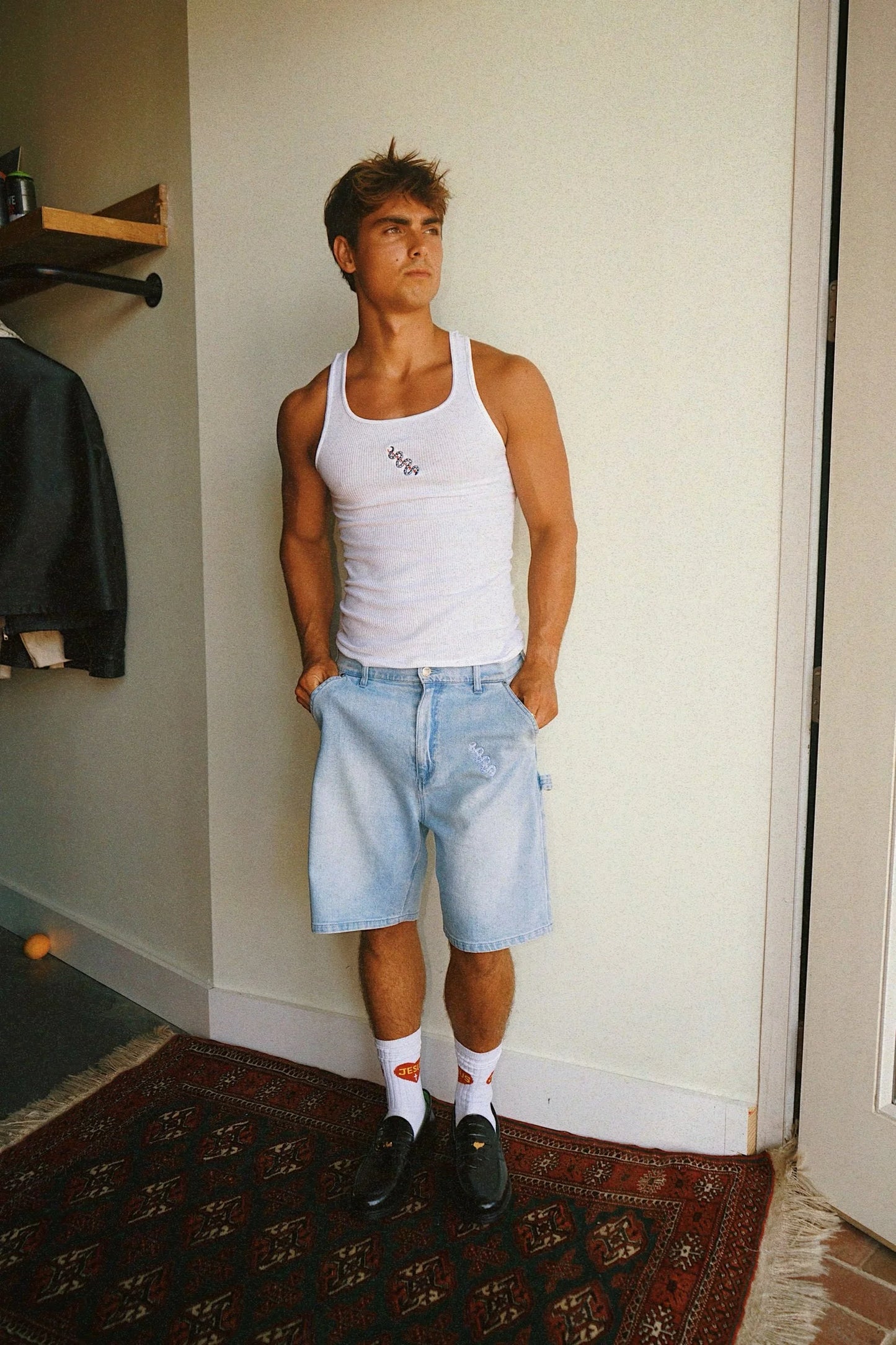 Lafavre Light Wash Jorts