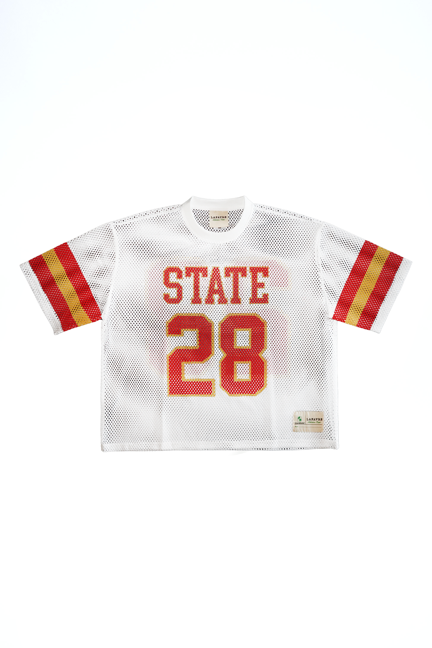 FSU White Mesh Tee