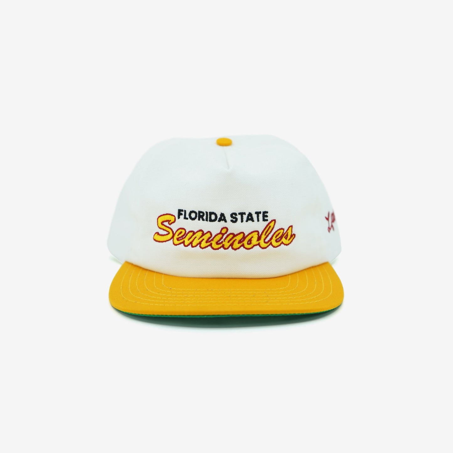 FSU Script Snapback Gold