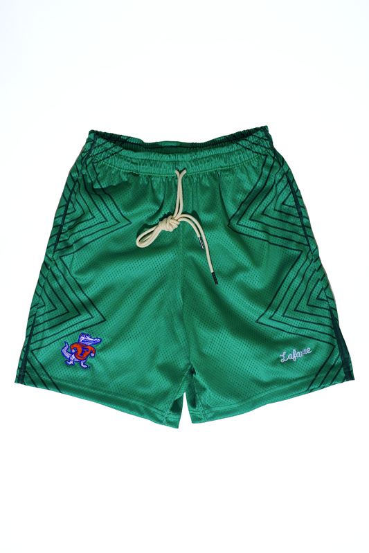 UF Albert Green Mesh Shorts