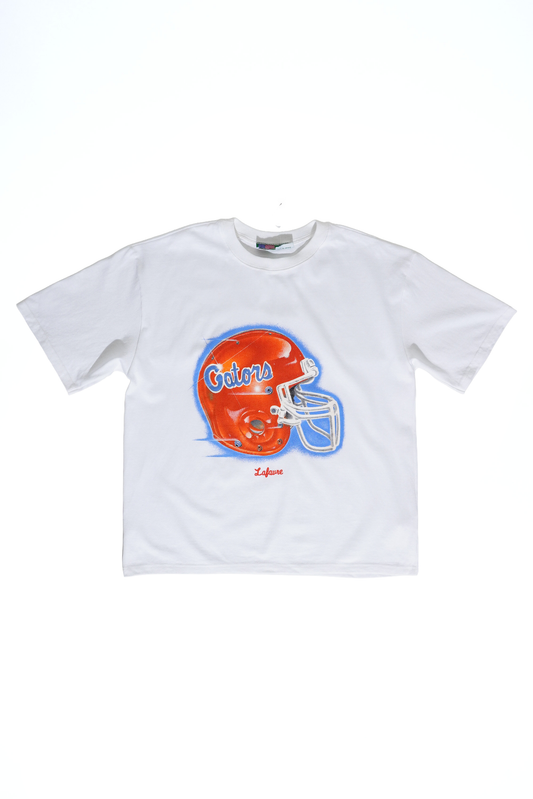 84’ Gators Airbrush Helmet T - White