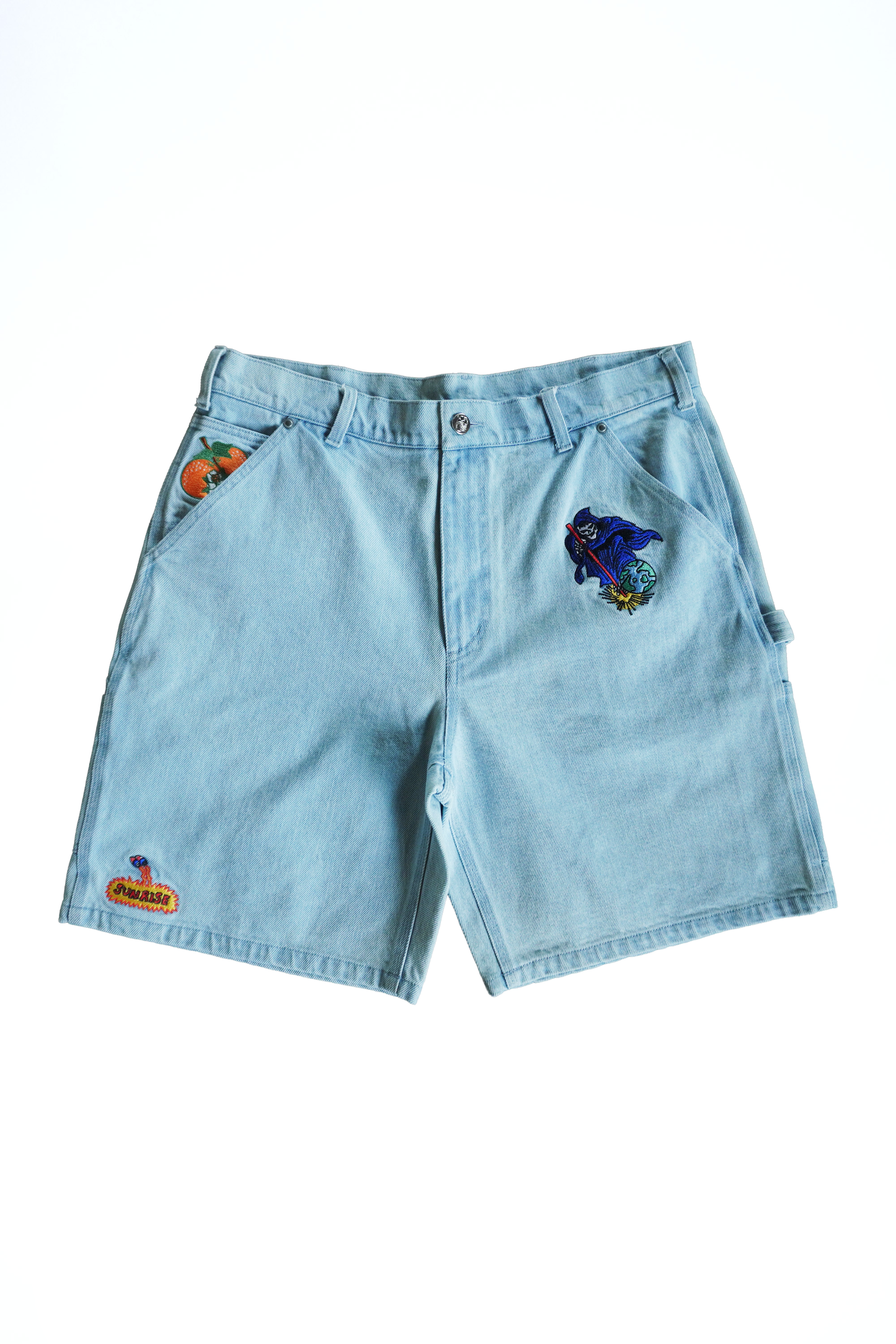 Sunrise Skate Light Wash Jorts