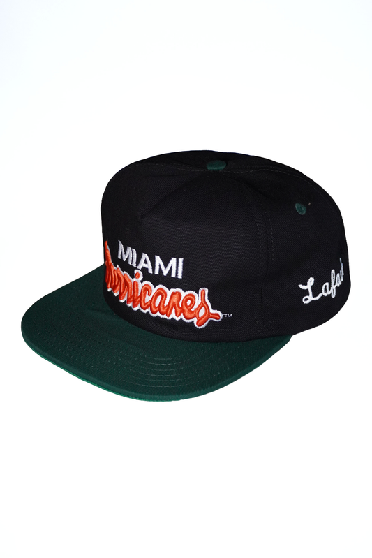 Miami Hurricanes Green Visor