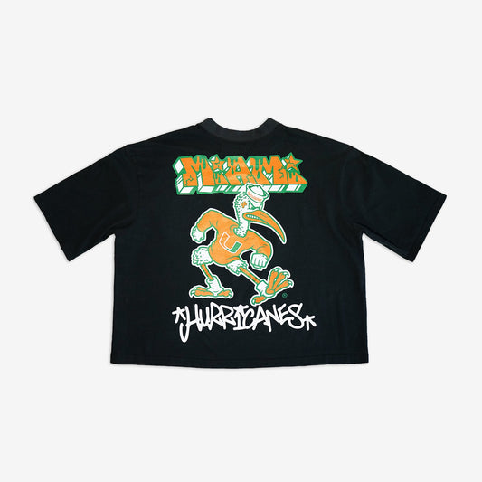 Miami Graffiti Tee Black