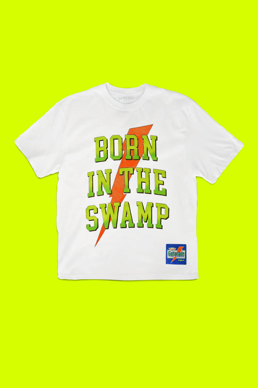 Gatorade "Born in the Swamp" White T