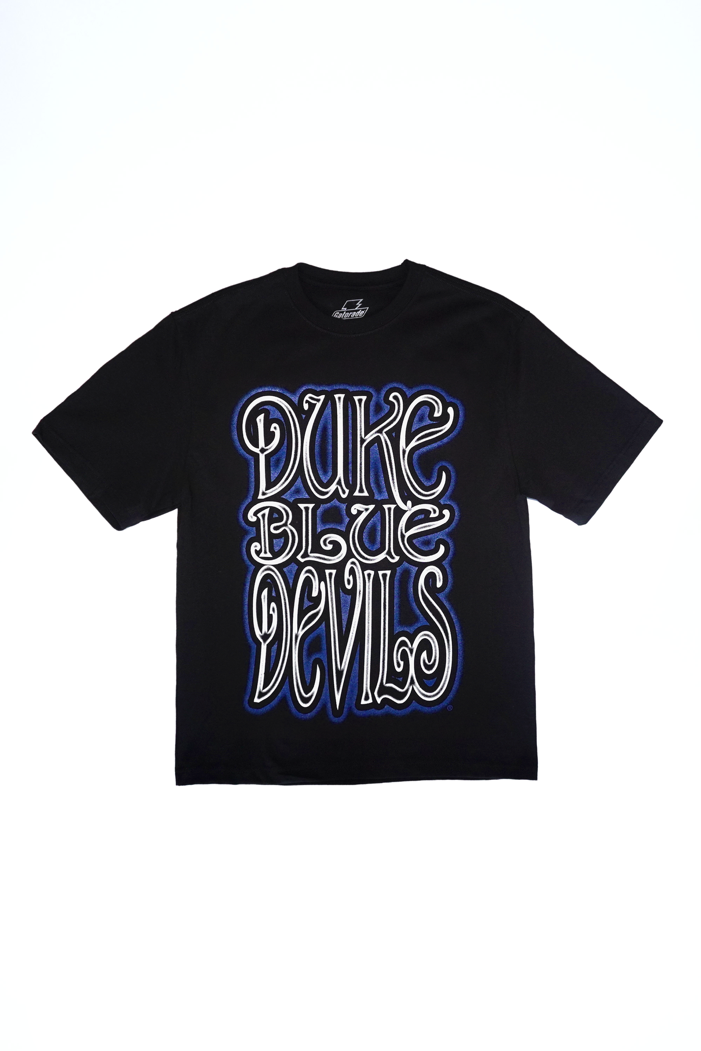 Blue Devils Y2K Black T