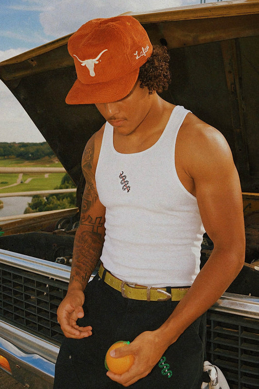 Longhorns Rust Trucker
