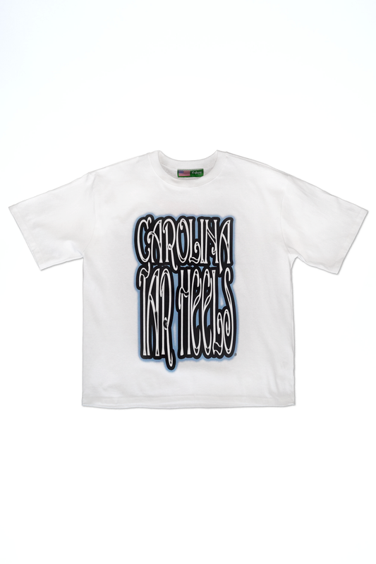 Tar Heels Y2K White T